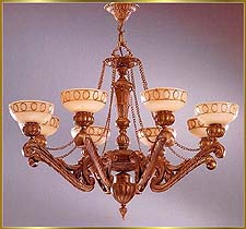 Alabaster Chandeliers Model: RL 1290-92